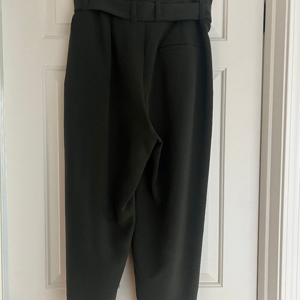 COS size 12 dark green dress pants